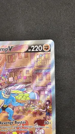 2022 Pokemon TCG Astral Radiance Machamp v Alternate Full Art Card 172/189 Mint - Image 3