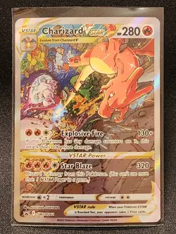Pokemon Card TCG Charizard VSTAR SWSH262 Sword & Shield Promo Card Holo MINT - Image 1