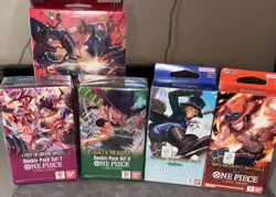 One Piece Card Game: Double Pack 7&8, DON!! Set Vol.2&3, Shanks ST23 (FAST SHIP) - Image 1