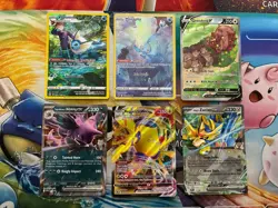 Pokemon Card Lot Full Art Alt Art Fire Vaporeon Nidoking - Image 1