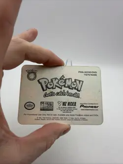 Pokemon Lenticular Bulbasaur Card - Viz Video Pioneer PIKA-0033D - 3D Promo - Image 3