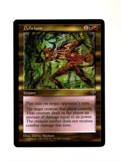 MTG Delirium SP/NM- Mirage Magic the Gathering ~ Free Shipping ~ - Image 1