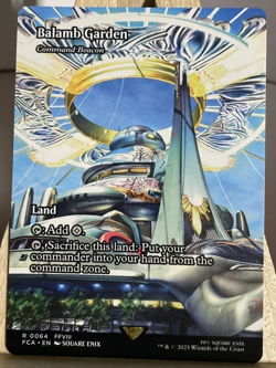 Balamb Garden Command Beacon Showcase Rare Borderless #64 MTG Final Fantasy FCA! - Image 1