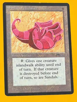 MTG SANDALS OF ABDALLAH Arabian Nights (OldManMTG 005-048) - Image 1