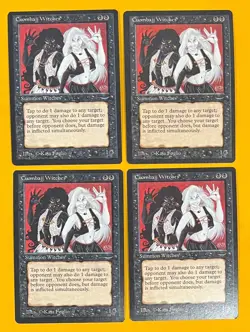 MTG CUOMBAJJ WITCHES (x 4) Arabian Nights (OldManMTG 007-595) - Image 1