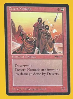 MTG DESERT NOMADS Arabian Nights (OldManMTG 004-676) - Image 1