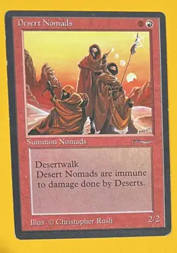 MTG DESERT NOMADS Arabian Nights (OldManMTG 004-677) - Image 1