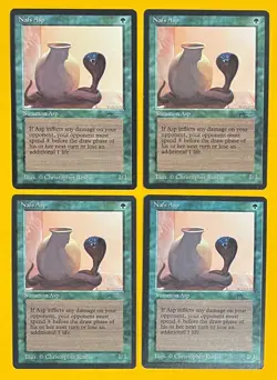 MTG NAFS ASP (Dark) (x4) Arabian Nights (OldManMTG 011-678) - Image 1