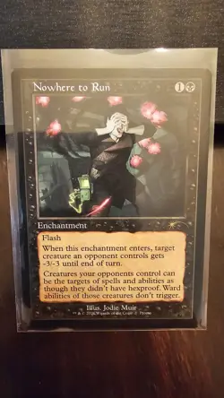 MTG Nowhere To Run Retro Promo Magic The Gathering English - Image 1