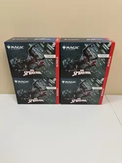 Lot of 4: Magic The Gathering MTG Marvel's Spider-Man Bundle Box Sealed NEW - Image 1