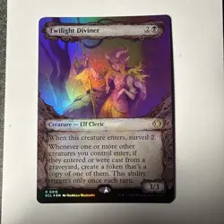 Twilight Diviner (Showcase) Lorwyn Eclipsed Foil - Image 1