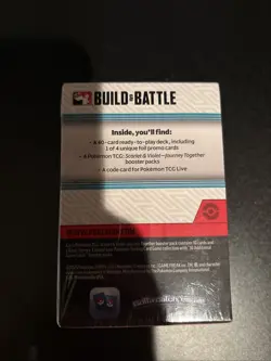 Pokemon TCG New Sealed Journey Together Build And Battle Box - Image 2