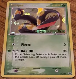 2005 Pokemon EX Emerald Seviper 20/106 Holo Stamped Rare Vintage NM/VLP 🔥🔥🔥 - Image 1