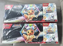 Sam’s Club Pokemon Prismatic Evolutions Surprise Box & Booster Bundle X2 - Image 1