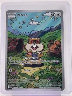 PATRAT 2025 POKEMON WHITE FLARE ILLUSTRATION RARE FULL ART 152/086 Q4339 - Image 1