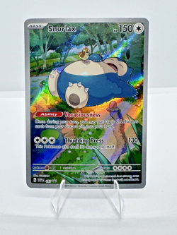 Pokemon Snorlax Black Star Promo #51 Scarlet & Violet 151 English NM Condition - Image 1