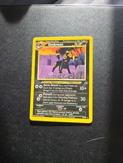 Pokemon: Umbreon #32/75 Rare Non-holo Neo Discovery 2001 Vintage - LP - Image 1