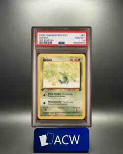 Oddish - 2000 Team Rocket 🔥 1st Edition PSA 10 🔥 GEM Vintage Pokemon B21 - Image 1