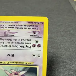 Pokemon Espeon 1/75 Neo Discovery Holo Rare Stage 1 80 HP Unlimited TCG Card - Image 5