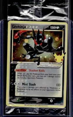 2019-2023 Pokemon SWSH Black Star Promos Greninja #SWSH144 - Image 1