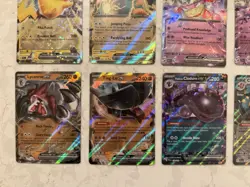 Pokemon Paldea Evolved Ex Lot - Pikachu, Quaquaval, Slowking, Bellibolt, Etc NM! - Image 5