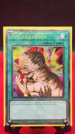 Metamorphosis (Quarter Century Secret Rare) RA04-EN123 Quarter Century Stampede - Image 1