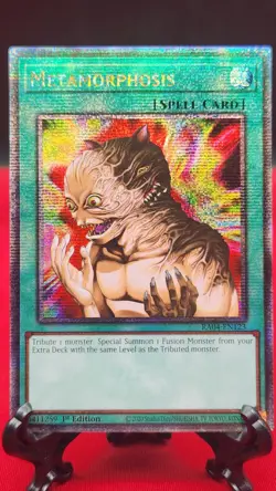 Metamorphosis (Quarter Century Secret Rare) RA04-EN123 Quarter Century Stampede - Image 2