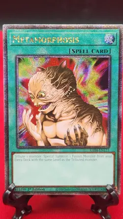 Metamorphosis (Quarter Century Secret Rare) RA04-EN123 Quarter Century Stampede - Image 3