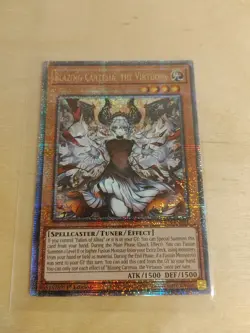 Blazing Cartesia, the Virtuous (Quarter Century Secret Rare) NM RA04-EN041 - Image 1