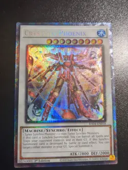 Crystron Phoenix (PCR) RA04-EN058 Quarter Century Stampede 1st Edition - Image 1