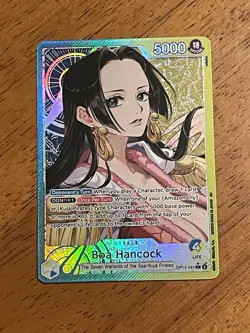 One Piece The Azure Sea’s Seven OP14-041 Boa Hancock Alt Art Leader English NM - Image 4