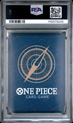 2025 ONE PIECE OP13-CARRYING ON HIS WILL ALTERNATE ART #110 STUSSY PSA 10 - Image 2