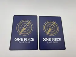 X2 Monkey.D.Luffy (2nd Anniversary Stamped Promo) P-043 One Piece LP NM English - Image 2