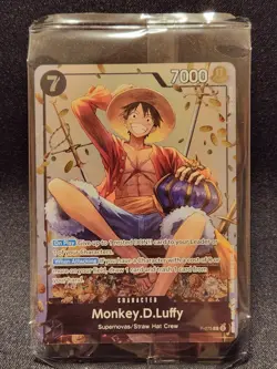 One Piece Monkey D. Luffy P-075 English Promo Tin Set Vol 2 Exclusive Sealed - Image 1
