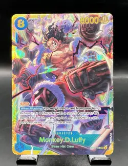 Monkey.D.Luffy OP11-118 SEC One Piece A Fist Of Divine Speed Near Mint - Image 1