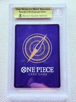One Piece MONKEY.D.LUFFY OP05-119 GEAR5 ALTERNATE ART SEC AWAKENING BGS 9.5 FOIL - Image 2