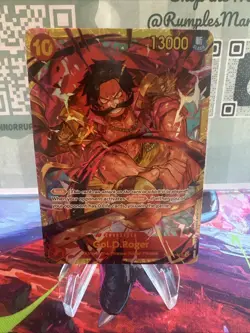 One Piece TCG Gol D Roger SEC OP09-118 Emperors in the New World Bandai - Image 1