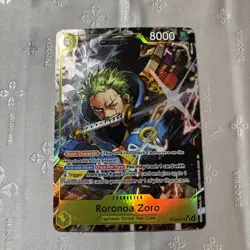 ONE PIECE Roronoa Zoro (Full Art) ST29-014 Starter Deck 29: Egghead Foil - Image 1