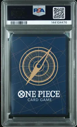 2025 ONE PIECE JPN THE AZURE SEA'S SEVEN MANGA ALT ART DRACULE MIHAWK PSA 10 - Image 2