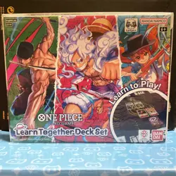 Bandai Namco One Piece CCG Learn Together Deck Set Tournament Starter English L. - Image 1