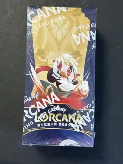 Disney Lorcana Chinese The First Chapter Booster Box Factory Sealed - Image 1