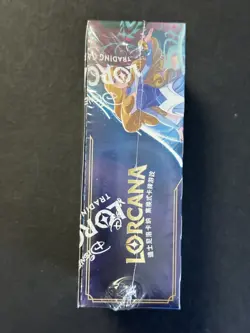Disney Lorcana Chinese The First Chapter Booster Box Factory Sealed - Image 3