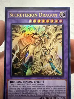 Secreterion Dragon DUAD-EN037 Ultra Rare 1st Edition NM + 4 card - Image 1