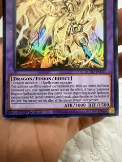 Secreterion Dragon DUAD-EN037 Ultra Rare 1st Edition NM + 4 card - Image 4