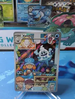 Vanillish - 190/182 - Pokemon Paradox Rift Illustration Rare Card NM - Image 1