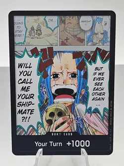 Don!! Card OP-04 Kingdoms of Intrigue One Piece TCG English NM/M - Image 1