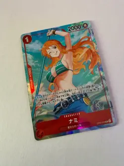2022 One Piece Card Game Nami (Parallel) OP01-016 R Romance Dawn Japanese MINT - Image 3