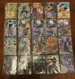 Dragon Ball Super Masters TCG BT22 BT23 SPR SR Lot Of 20 Cards. - Image 1