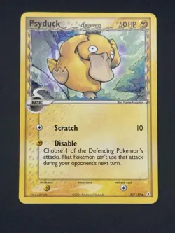 Psyduck (Delta Species) 81/110 Holon Phantoms Regular Pokemon Card TCG - Image 1