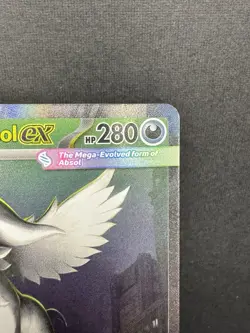 Mega Absol ex 180/132 Me01: Mega Evolution Holo SIR Pokemon Card NM - Image 3